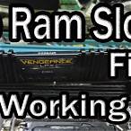 one ram slot not working